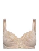 Philippa Non Padded Unlined Bra Lingerie Bras & Tops Full Cup Bras Beige Dorina