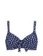 Bikini Bra Goldie Swimwear Bikinis Bikini Tops Wired Bikinitops Navy Damella Of Sweden