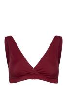 The Go-To Bikini Top Swimwear Bikinis Bikini Tops Triangle Bikinitops Burgundy Boob