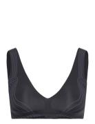 Sloggi Zero Feel N 2.0 Ex Lingerie Bras & Tops Soft Bras Tank Top Bras Black Sloggi