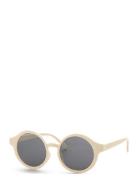 Kids Sunglasses In Recycled Plastic 4-7 Years - Toasted Almond Solbriller Beige Filibabba