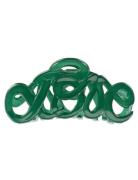 Love Claw 8Cm Green Accessories Hair Accessories Hair Claws Green Bon Dep