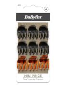 Mini Jaw Clips 9 Pcs Black/Brown Accessories Hair Accessories Hair Claws Nude Babyliss Paris