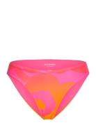 Hypanthio Unikko Bikini Bottom Swimwear Bikinis Bikini Bottoms Bikini Briefs Pink Marimekko