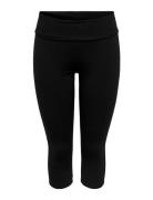 Onpfold Jazz Knickers Fit - Opus Sport Running-training Tights Black Only Play