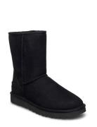 W Classic Short Ii Shoes Boots Ankle Boots Ankle Boots Flat Heel Black UGG