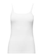 Talla Strap Top 265 Tops T-shirts & Tops Sleeveless White Samsøe Samsøe