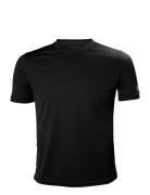 Hh Tech T-Shirt Sport T-Kortærmet Skjorte Black Helly Hansen