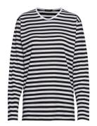 Pitkhiha 2017 Tops T-shirts & Tops Long-sleeved Black Marimekko