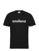 Chuck T-Shirt Tops T-Kortærmet Skjorte Black Soulland