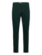 Slhslim-Miles Flex Chino Pants W Noos Bottoms Trousers Chinos Green Selected Homme