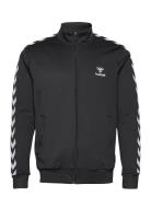 Hmlnathan 2.0 Zip Jacket Sport Sweatshirts & Hoodies Sweatshirts Black Hummel