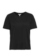 Objannie S/S T-Shirt Noos Tops T-shirts & Tops Short-sleeved Black Object