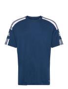 Squadra 21 Jersey Short Sleeve Tops T-Kortærmet Skjorte Blue Adidas Performance