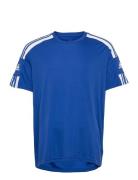 Squadra 21 Jersey Short Sleeve Tops T-Kortærmet Skjorte Blue Adidas Performance