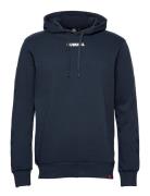 Hmllegacy Hoodie Sport Sweatshirts & Hoodies Hoodies Navy Hummel