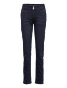 35 The Regitze 100 High Straight X Bottoms Jeans Straight-regular Blue My Essential Wardrobe