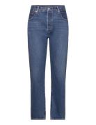 501 Crop Orinda Troy Horse Bottoms Jeans Straight-regular Blue LEVI´S Women