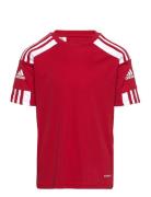 Squadra 21 Jersey Youth Sport T-Kortærmet Skjorte Red Adidas Performance
