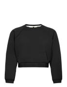 Spacer Knit Sweat Tops Sweatshirts & Hoodies Sweatshirts Black Timberland
