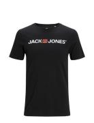 Jjecorp Old Logo Tee Ss O-Neck Noos Tops T-Kortærmet Skjorte Black Jack & J S