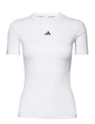 Tf Train T Sport T-shirts & Tops Short-sleeved White Adidas Performance