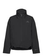 W Traveer Rr J Sport Sport Jackets Black Adidas Sportswear