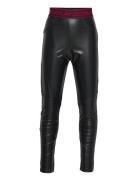 Trousers Bottoms Leggings Black Replay