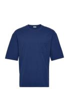 M. Amir Cotton Tee Designers T-Kortærmet Skjorte Blue Filippa K