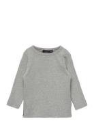 T-Shirt Long-Sleeve Tops T-shirts Long-sleeved T-Skjorte Grey Sofie Schnoor Baby And Kids