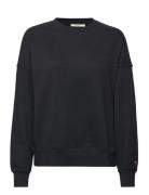 Relaxed Fit Sweatshirt Tops Sweatshirts & Hoodies Sweatshirts Black Esprit Casual