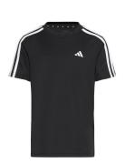 U Tr-Es 3S T Sport T-Kortærmet Skjorte Black Adidas Sportswear