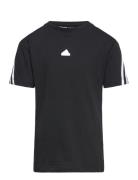 U Fi 3S T Sport T-Kortærmet Skjorte Black Adidas Performance