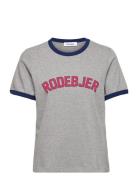 Rodebjer Faye Tops T-shirts & Tops Short-sleeved Grey RODEBJER
