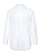 Carnora New L/S Shirt Wvn Tops Shirts Long-sleeved White ONLY Carmakoma
