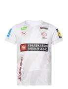 Dansk Håndbold Away Jersey W Sport T-shirts & Tops Short-sleeved White PUMA