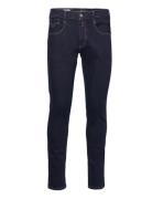 Anbass Trousers Slim Hyperflex Re-Used Bottoms Jeans Slim Navy Replay