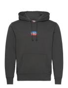 Standard Graphic Hoodie Mini S Tops Sweatshirts & Hoodies Hoodies Black LEVI´S Men