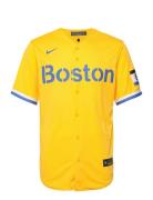 Official Replica Jersey - Red Sox City Connect Sport T-Kortærmet Skjorte Yellow NIKE Fan Gear