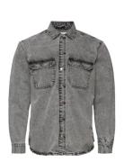 Rrnixon Shirt Tops Shirts Casual Grey Redefined Rebel