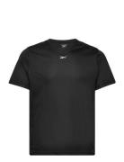 Running Ss Speedwick Tee Sport T-Kortærmet Skjorte Black Reebok Performance