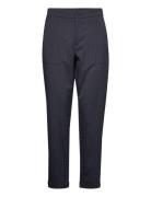 Pinstripe Trousers Bottoms Trousers Straight Leg Blue Esprit Casual