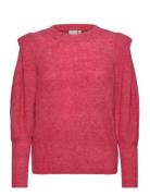 Ihjordan Ls8 Tops Knitwear Jumpers Coral ICHI