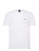 Tee Tape Sport T-Kortærmet Skjorte White BOSS