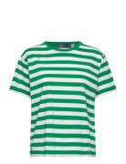 40/1 Yd Vntg Ctnjsy-Ssl-Tsh Tops T-shirts & Tops Short-sleeved Green Polo Ralph Lauren