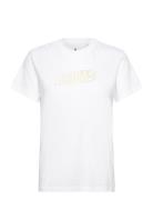 W Brand Love Q4 Sport T-shirts & Tops Short-sleeved White Adidas Sportswear
