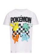 Nkmjulin Pokemon Ss Top Noos Bfu Tops T-Kortærmet Skjorte White Name It