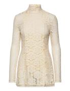 Marlow - Crochet Lace Tops Blouses Long-sleeved Cream Day Birger Et Mikkelsen