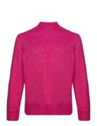 Carallie Life Ls Highneck Cc Knt Tops Knitwear Jumpers Pink ONLY Carmakoma