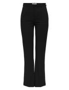 Onlraffy-Yo Life Mid Str Pant Tlr Noos Bottoms Trousers Straight Leg Black ONLY